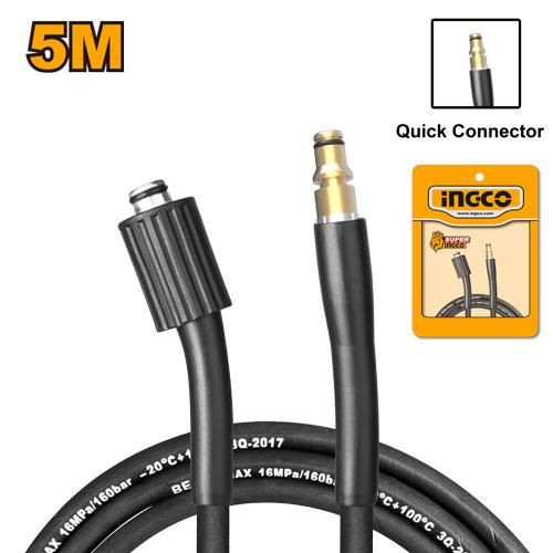 AHPH5028 - TUYAU HAUTE PRESSION (CONNECTEUR RAPIDE) 5M INGCO Maroc