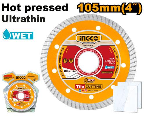 DMD031051HT - DISQUE DIAMAND ULTRA FIN 105MM INGCO Maroc