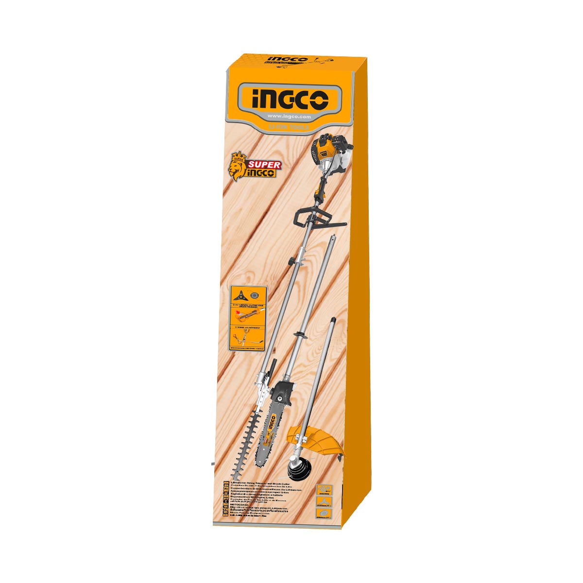 GMT55231 - TAILLE-HAIE MULTIFONCTION À ESSENCE 4 EN 1 INGCO Maroc