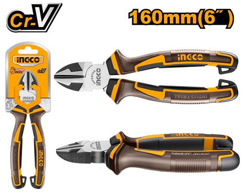 HDCP28168 - PINCE COUPE DIAGONALE 160MM INGCO Maroc