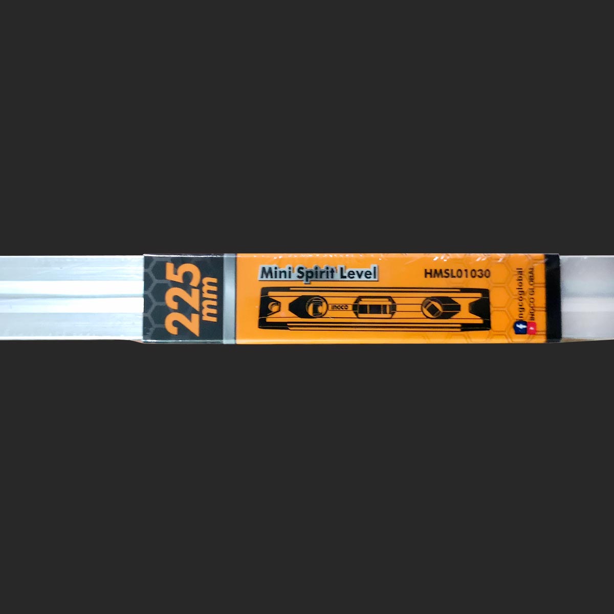 HMSL01030 - MINI NIVEAU A BULLE AVEC 3 FIOLES 225MM INGCO Maroc
