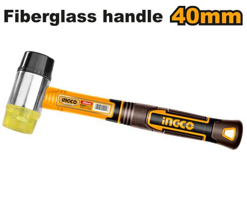 HRUH8940 - MARTEAU EN CAOUTCHOUC ET EN PLASTIQUE INGCO Maroc