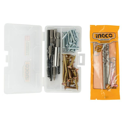 INGCO PERCEUSE VISSEUSE BRUSHLESS 20V+47 ACC 55NM-[CIDLI20558]