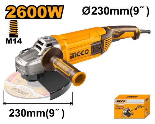 AG26008 - MEULEUSE 230MM 2600W INGCO Maroc