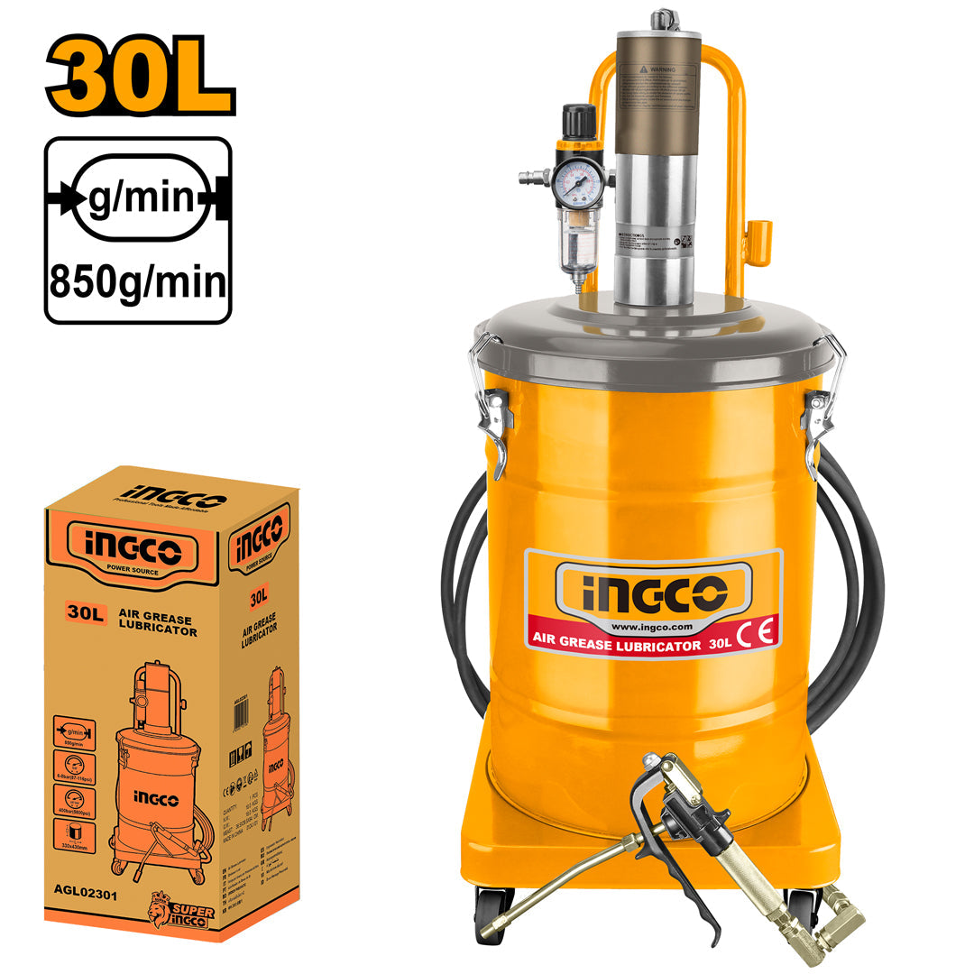 INGCO GRAISSEUR A AIR COMPRIME 30L [AGL02301]