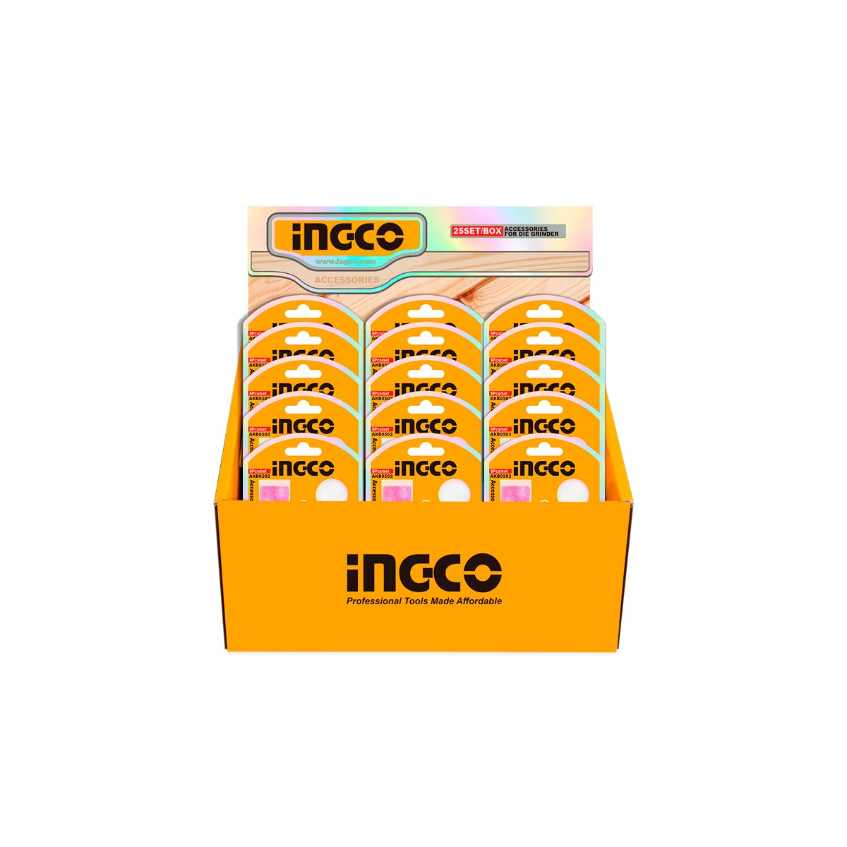 AKB0502 - ACCESSOIRES POUR LA MEULEUSE DROITE INGCO Maroc