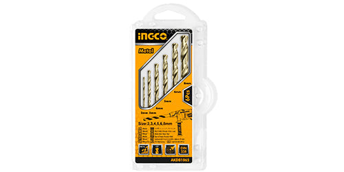 INGCO SET DE 6 FORETS HSS [AKDB1065]