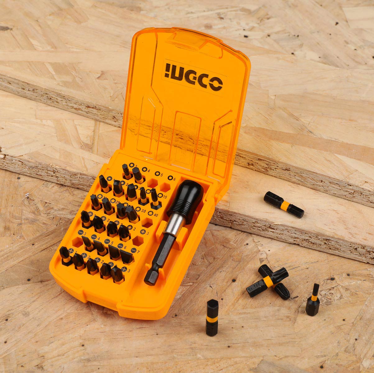 AKSD68303 - JEU D'EMBOUTS DE TOURNEVIS 30PCS NR INGCO Maroc