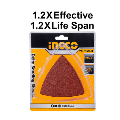 INGCO FEUILLES ABRASIVES DELTA AU MAROC [AKTS080201]