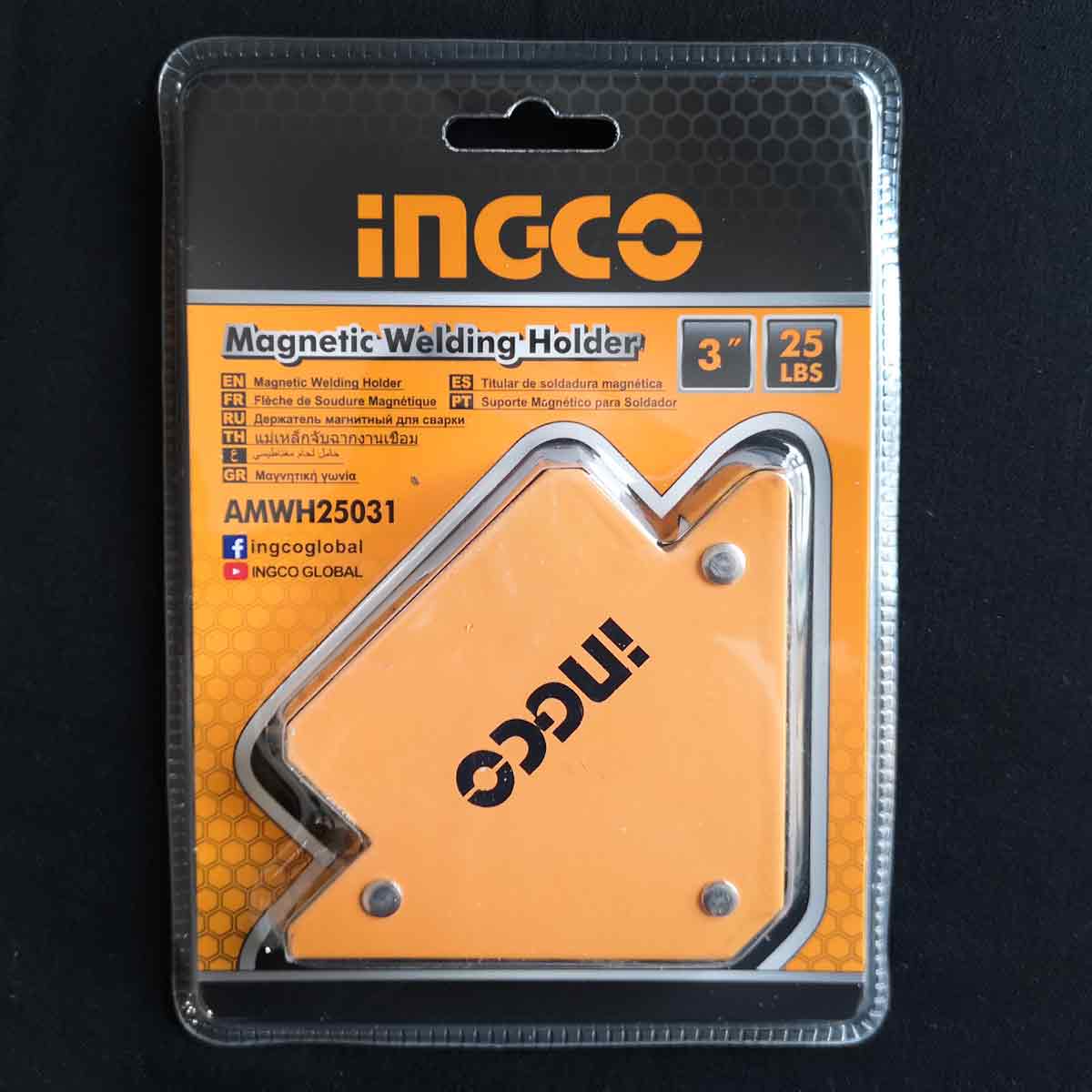 AMWH25031 - SUPPORTS DE SOUDAGE MAGNETIQUE 3'' INGCO Maroc
