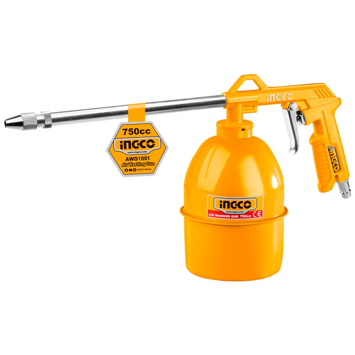 AWG1001 - PISTOLET NETTOYANT 215MM INGCO Maroc