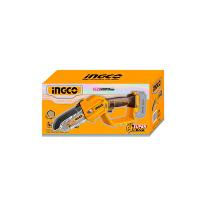CGSLI2058 - SCIE ELAGEUSE A BATTERIE 20V 13CM SANS CHARGEUR SANS BATTERIE INGCO INGCO Maroc