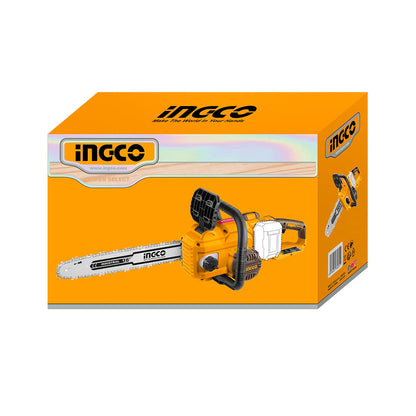CGSLI401682 - TRONÇONNEUSE À CHAÎNE 20V 2BAT 4AH 16" 400MM INGCO Maroc