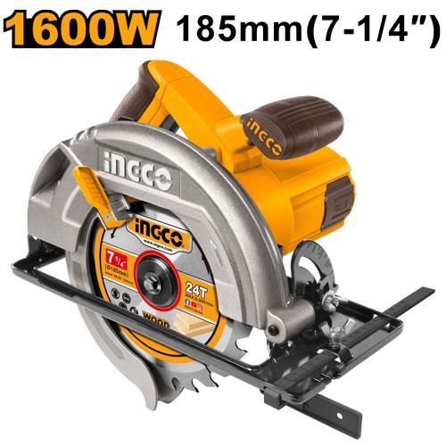 INGCO SCIE CIRCULAIRE 1600W 185MM NR [CS18568]