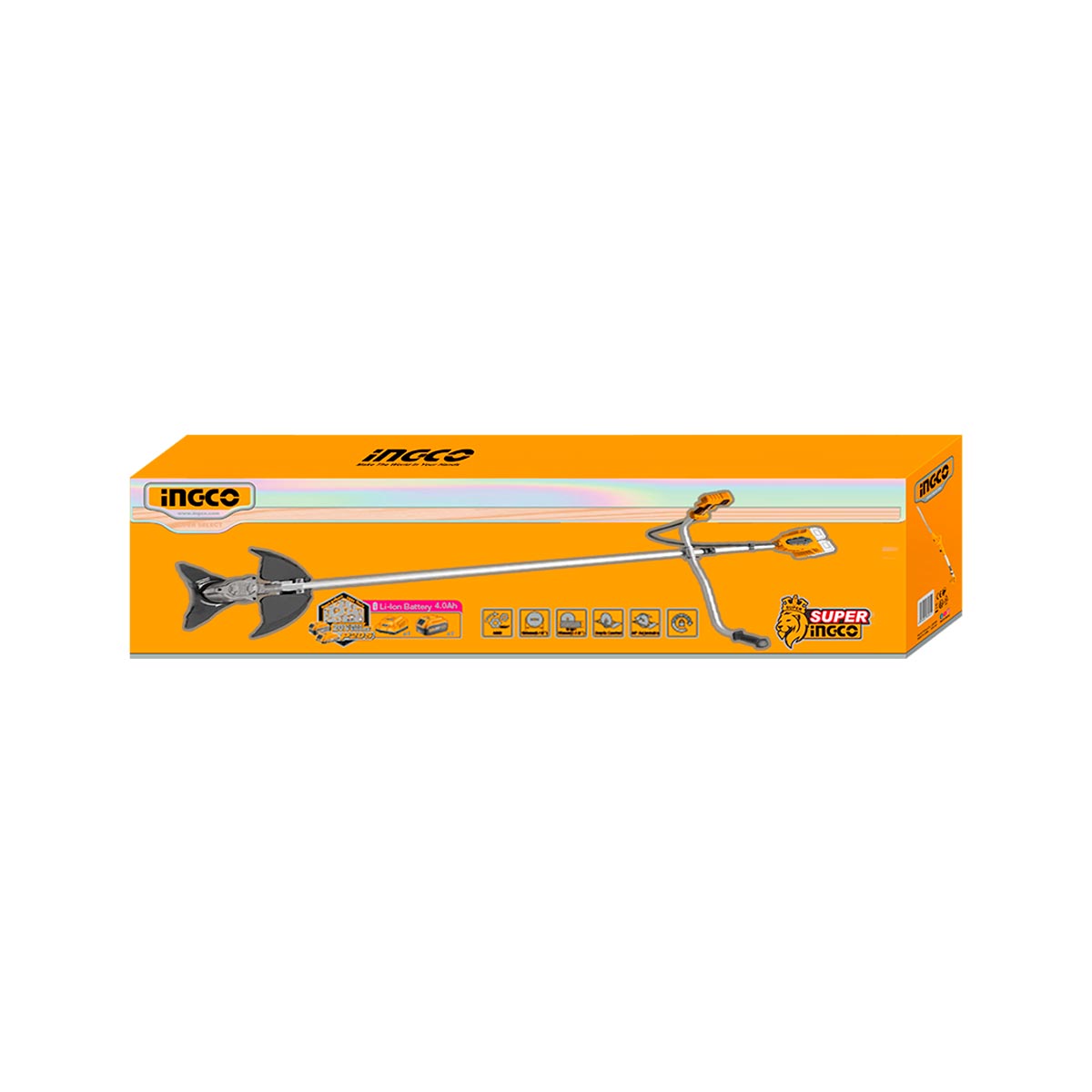 CSTLI20018 - P20S 20V/40V Tondeuse à gazon sans fil / Coupe-bordures à moteur sans balais CSTLI20018 INGCO Maroc