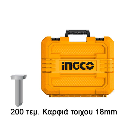 CSTLI3808 - CLOUEUSE 20V 1BATTERIE 18MM INGCO INGCO Maroc