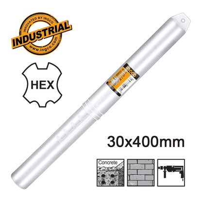 DBC03340011 - BURIN POINTU HEX 30X400MM INGCO INGCO Maroc