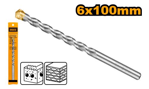DBM111061 - FORET A BETON 6X100MM INGCO Maroc