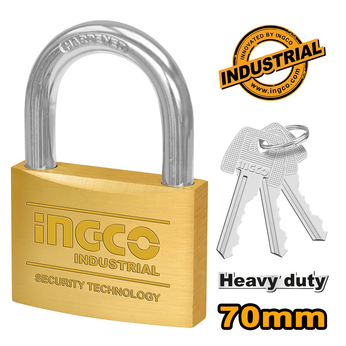 DBPL0702 - CADENAS 70MM HEAVY DUTY INGCO Maroc