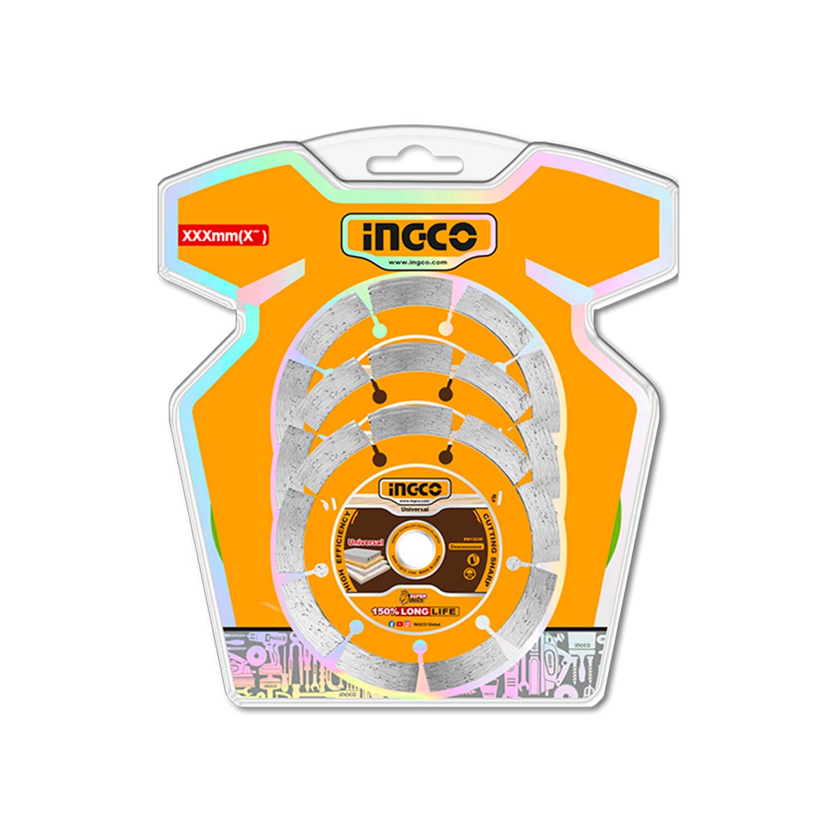 INGCO JEU DE 3 DISQUE DIAMANT 230X22,2MM AU MAROC [DMD012308]