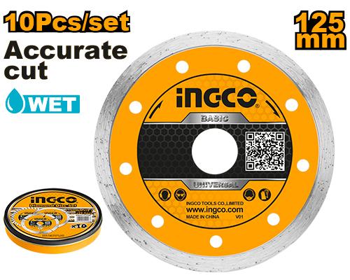 DMD021252M - DISQUE DIAMANT A EAU 125MM INGCO Maroc