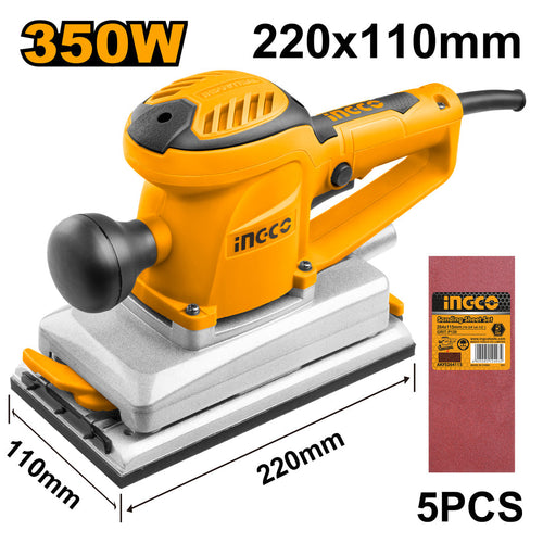 INGCO PONCEUSE VIBRANTE 110MMX220MM 450W [FS35028]