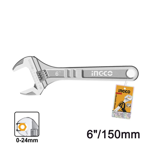HADW131062 - CLE A MOLETTE 150MM INGCO Maroc