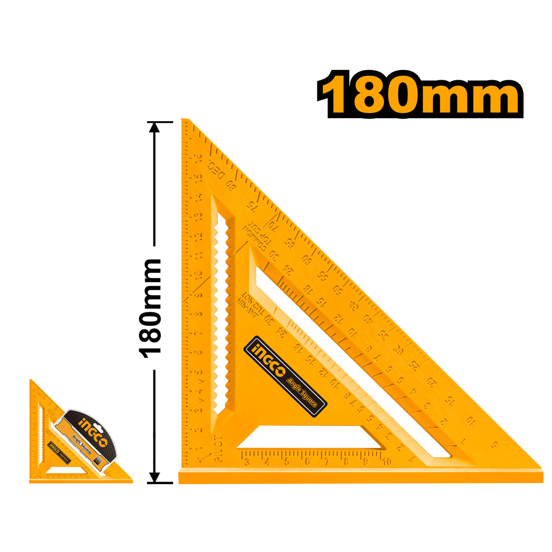 INGCO EQUERRE PROFESSIONNELLE 18CM [HAS20202]