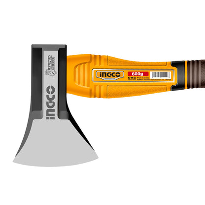 HAX081600 - HÂCHE 600G 390MM À TÊTE FORGÉE SI INGCO Maroc