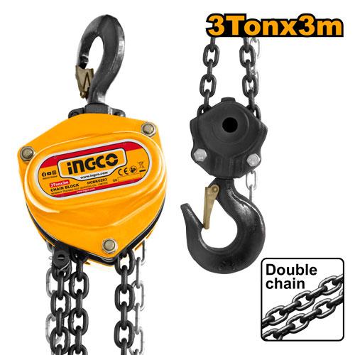 HCBK0203 - BLOC DE CHAINE 3 TONNE INGCO Maroc