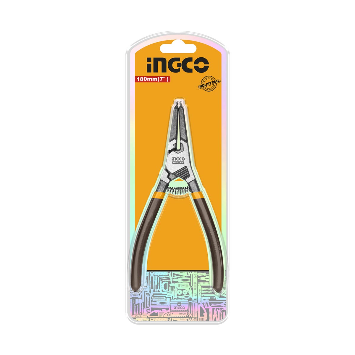 HCCP261801 - PINCE CIRCLIPS EXTERIEUR A TETE DROITE 180MM INGCO Maroc
