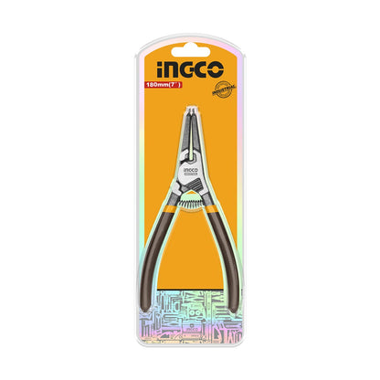 HCCP261801 - PINCE CIRCLIPS EXTERIEUR A TETE DROITE 180MM INGCO Maroc