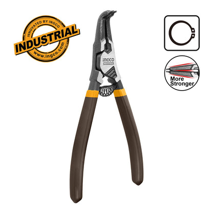 HCCP261802 - PINCE CIRCLIPS EXTERIEUR A TETE COURBEE 180MM INGCO Maroc