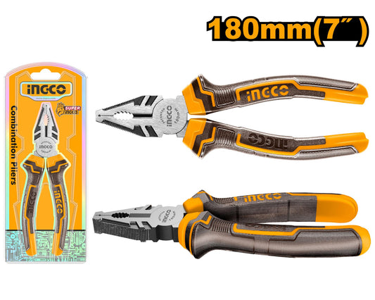 INGCO PINCE UNIVERSELLE 180MM [HCP08188]