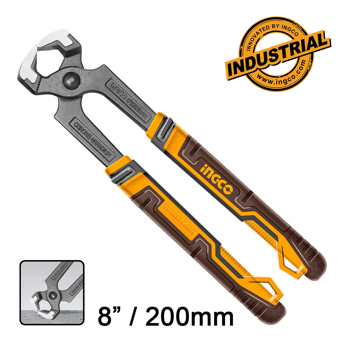 HCPP02200 - TENAILLE 200MM INGCO Maroc
