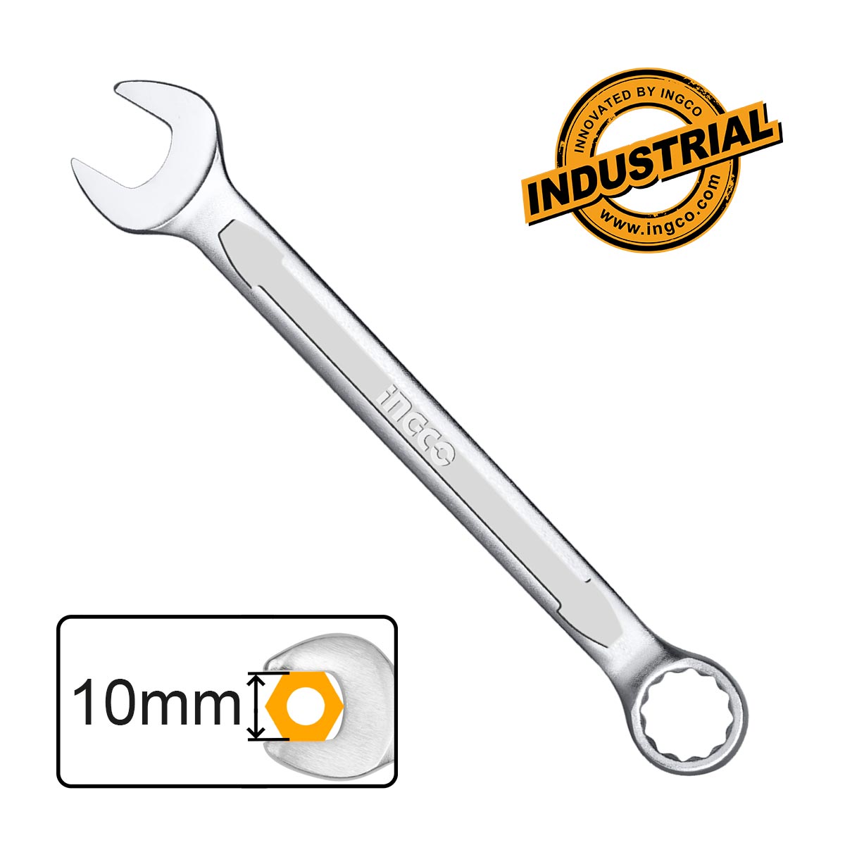 HCSPA101 - CLE MIXTE 10MM INGCO Maroc