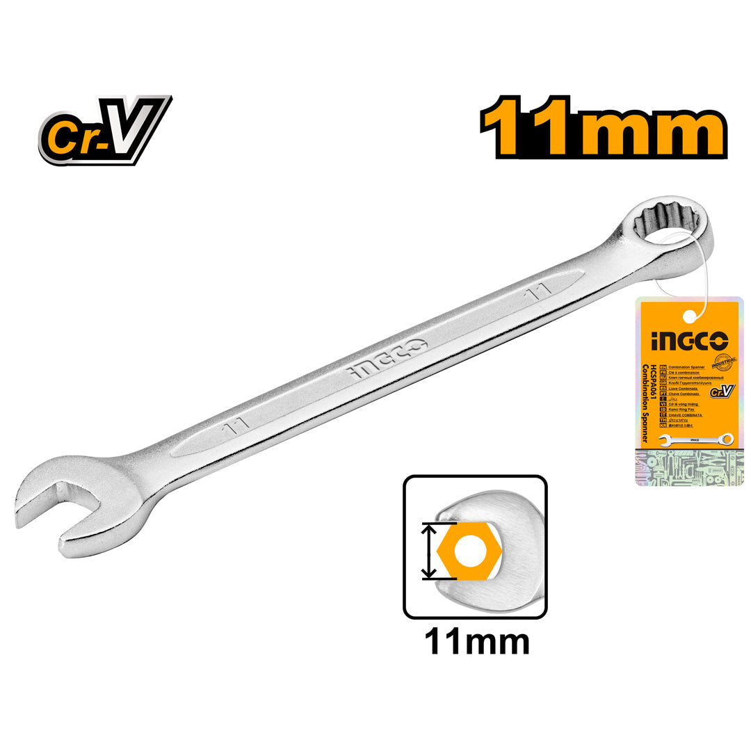 INGCO CLE MIXTE 11MM [HCSPA111]