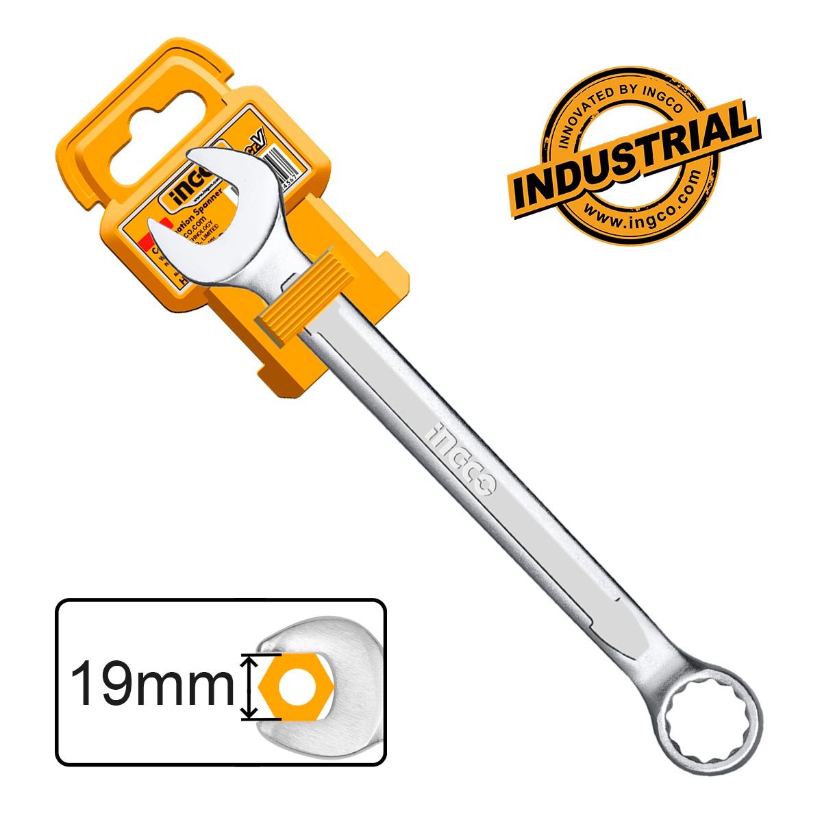 HCSPA191 - CLE MIXTE 19MM INGCO Maroc