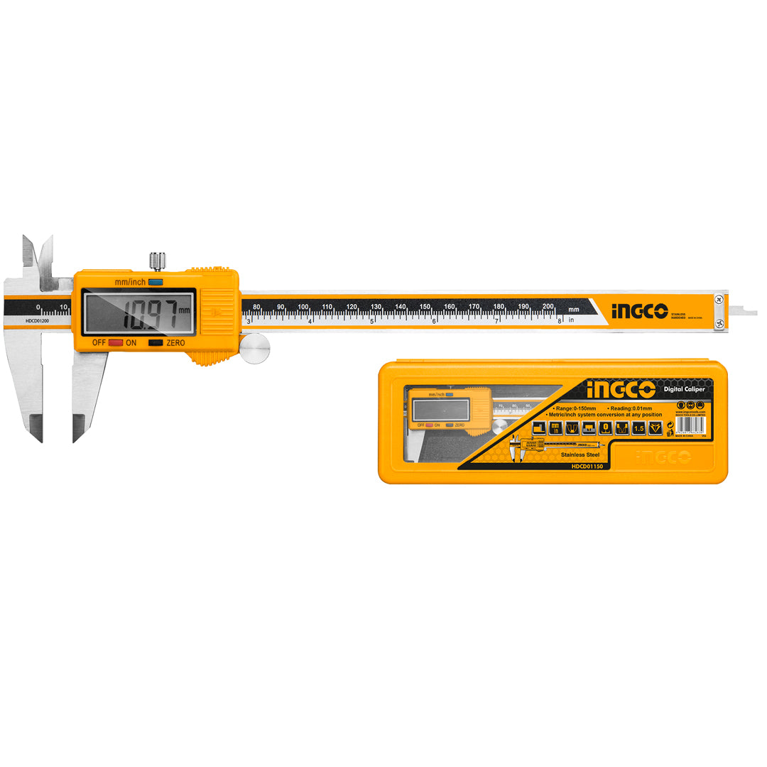 INGCO PIED A COULISSE DIGITAL 0-200MM [HDCD01200]