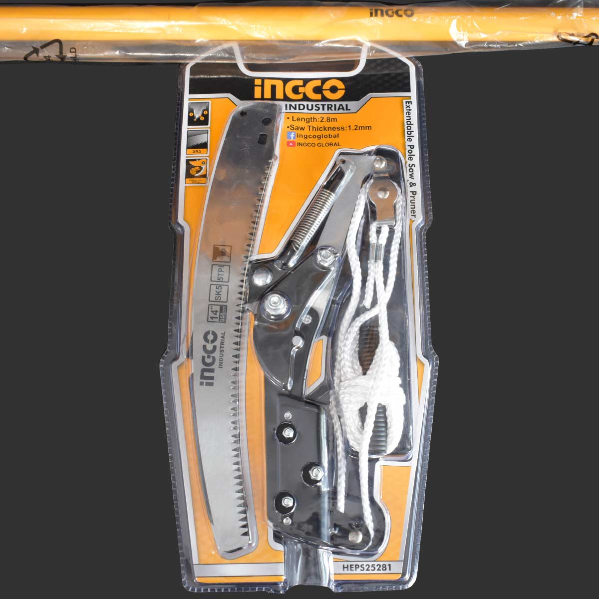 HEPS25281 - SECATEUR SUR PERCHE EXTENSIBLE INGCO Maroc