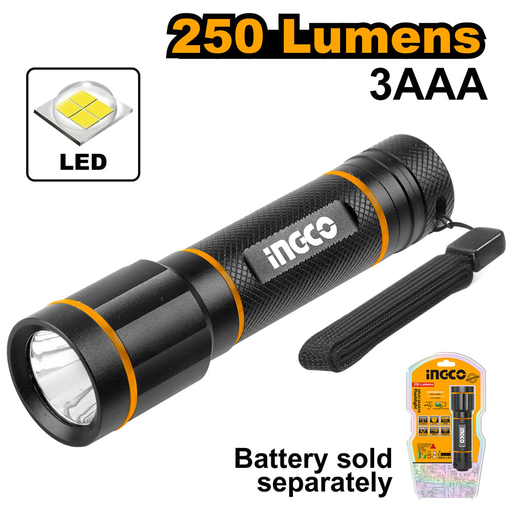 INGCO LAMPE TORCHE 135 LUMENS NR [HFL013AAA58]