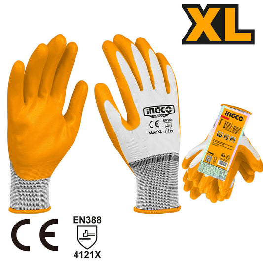 INGCO GANTS EN NITRILE XL NR [HGNG04]