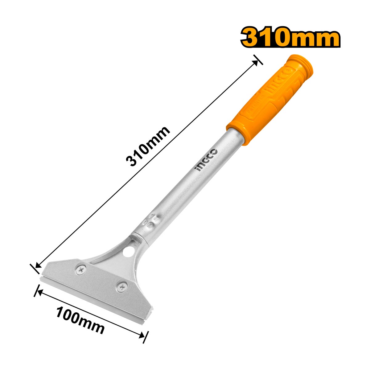 HGS3201 - GRATTOIR EN ALUMINIUM 6 LAMES INGCO Maroc