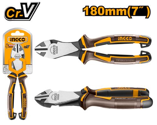 HHDCP28188 - PINCE COUPE DIAGONALE HEAVY DUTY 180MM INGCO Maroc
