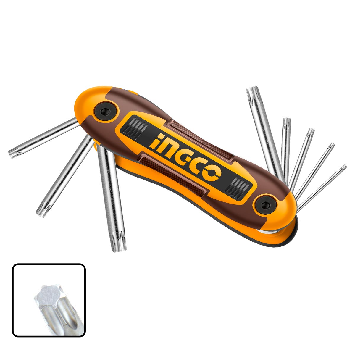 HHK14083 - CLES DE POCHE TORX INGCO Maroc