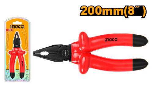 HICP01200 - PINCE UNIVERSELLE ISOLEE- 1000V 200MM(8'''') INGCO Maroc