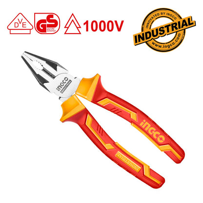 HICP28188 - PINCE UNIVERSELLE ISOLEE 7''''/180MM INGCO Maroc