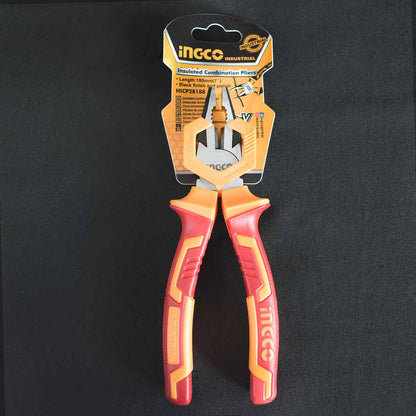 HICP28188 - PINCE UNIVERSELLE ISOLEE 7''''/180MM INGCO Maroc