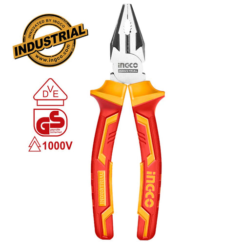 HICP28208 - PINCE UNIVERSELLE ISOLEE 8''''/200MM INGCO Maroc
