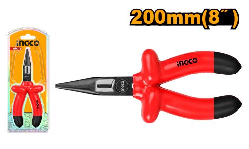 HILNP01200 - PINCE A LONG NEZ ISOLEE 1000V 200MM(8'') INGCO Maroc